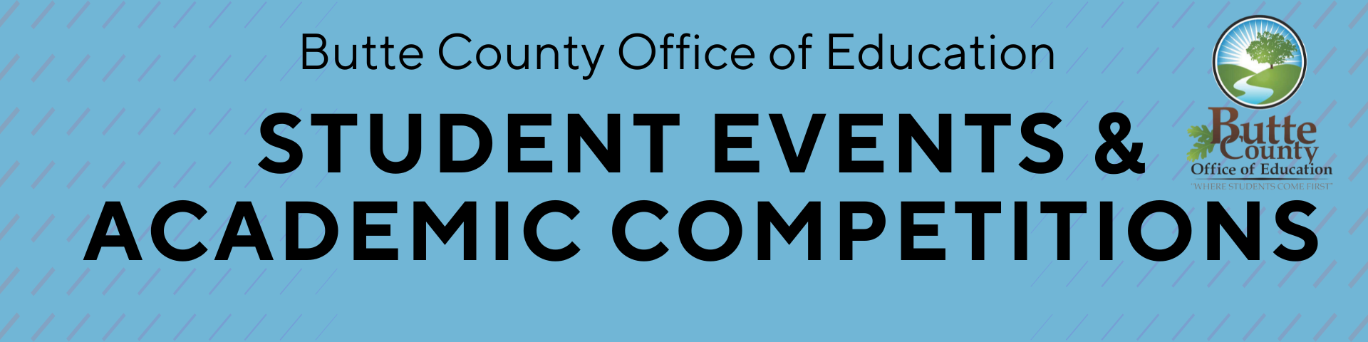 Student Events Webpage Heading