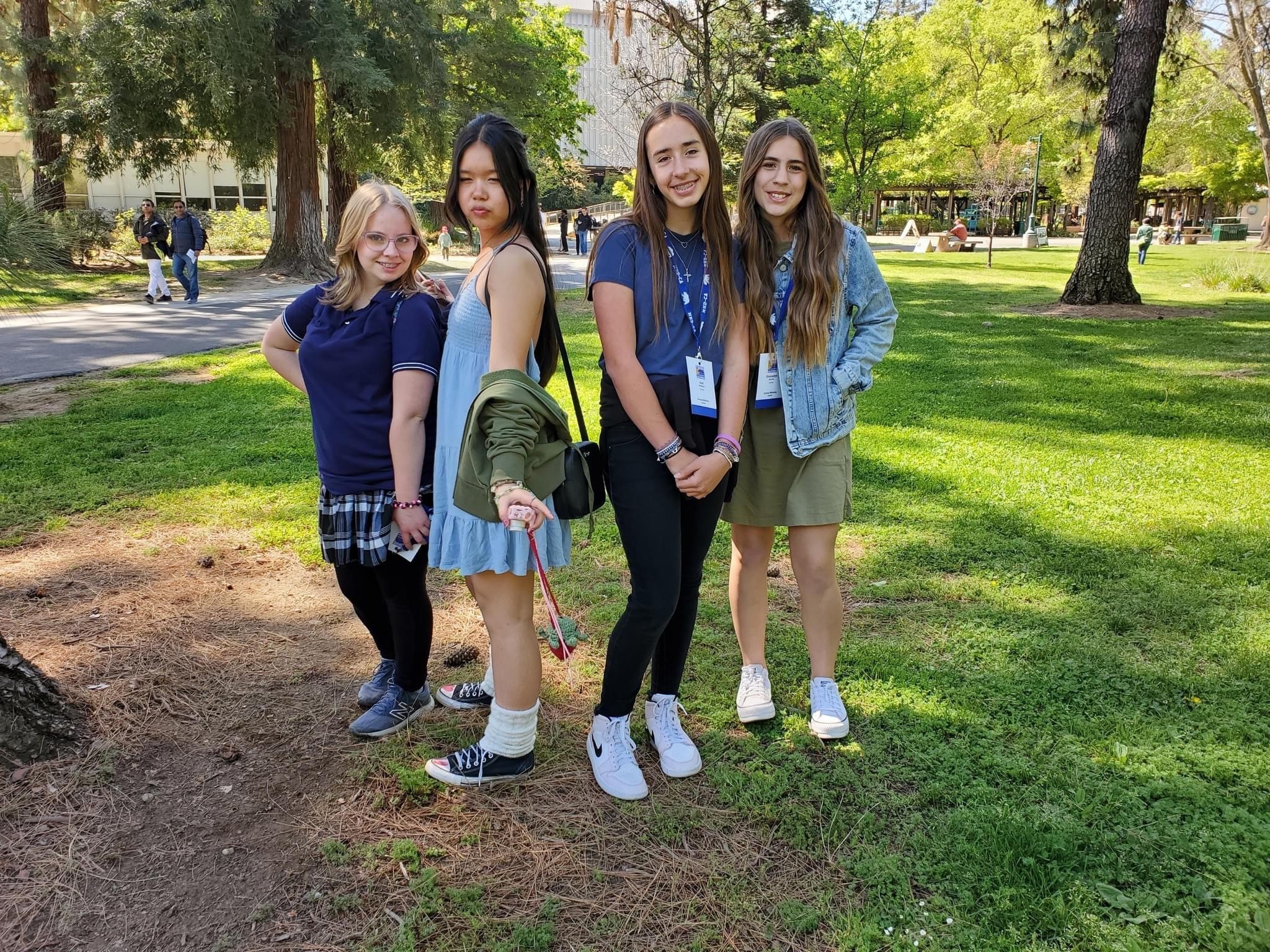 NHD students posing for picture