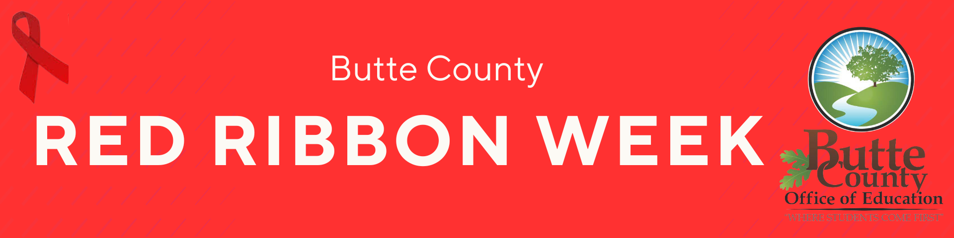 Red Ribbon Week Header