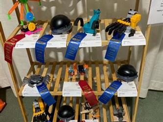 Junk Robotics on display at the Butte County Fair