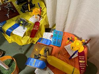 Junk Robotics on display at the Butte County Fair