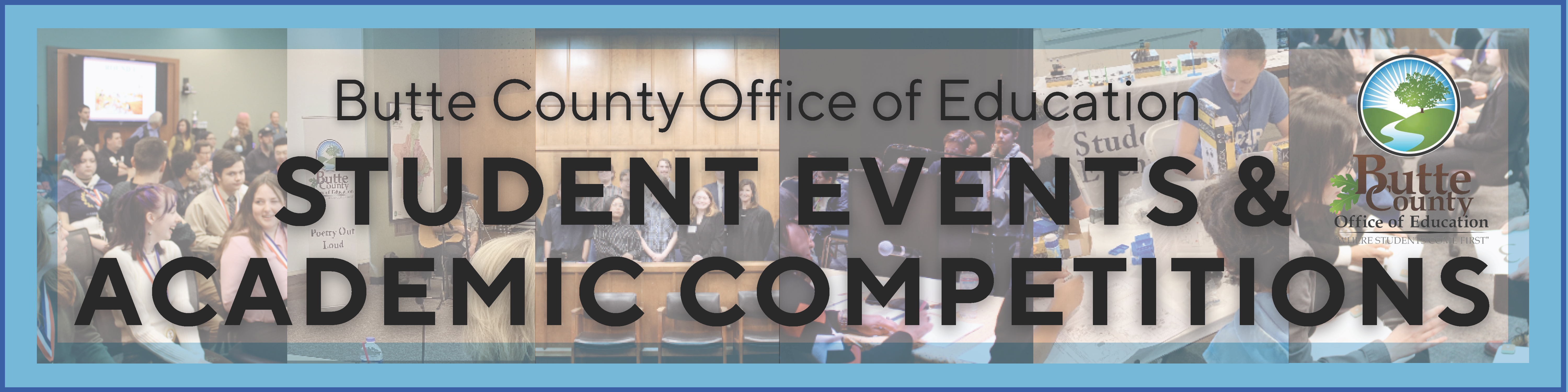 Student Events Webpage Heading