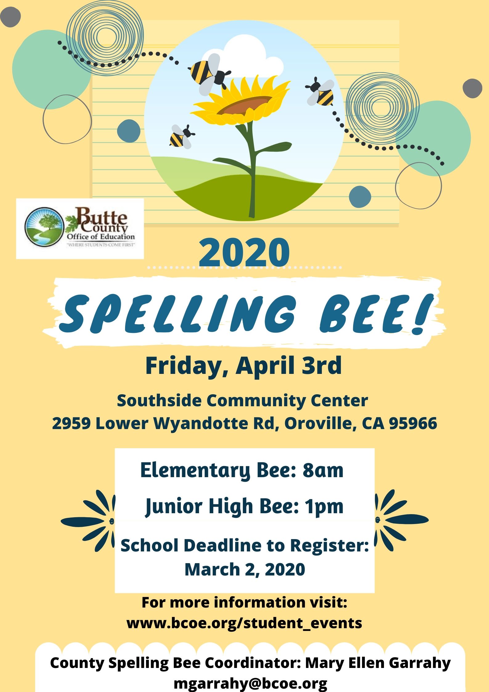 Bcoe Spelling Bee